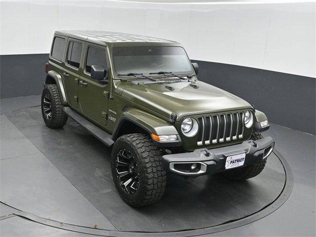 Used 2021 Jeep Wrangler Unlimited Sahara w/ Uconnect 4C Nav & Sound Group image 37