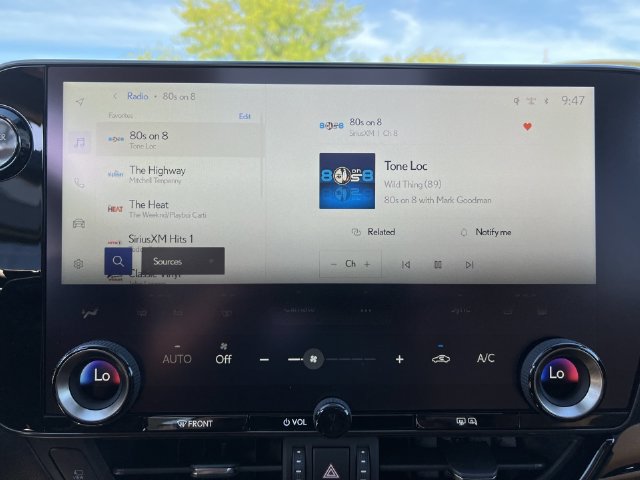 Certified 2025 Lexus NX 350h AWD w/ Cold Area Package image 14