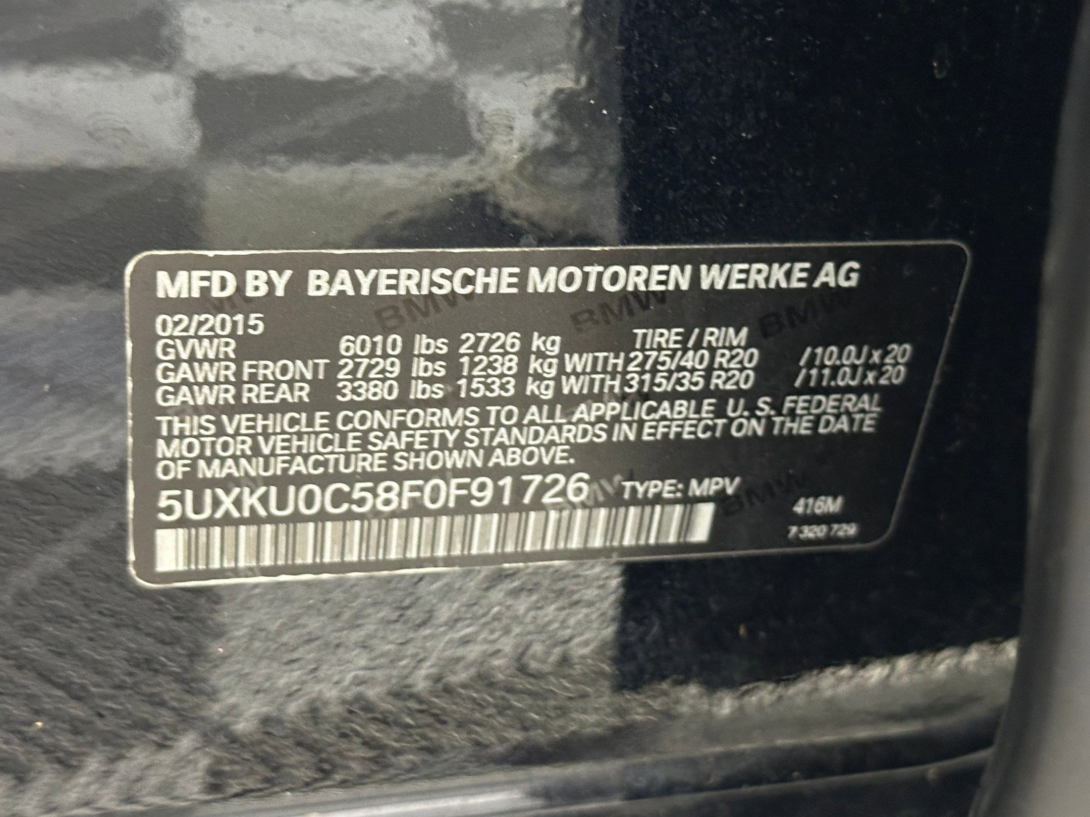 Used 2015 BMW X6 sDrive35i image 21