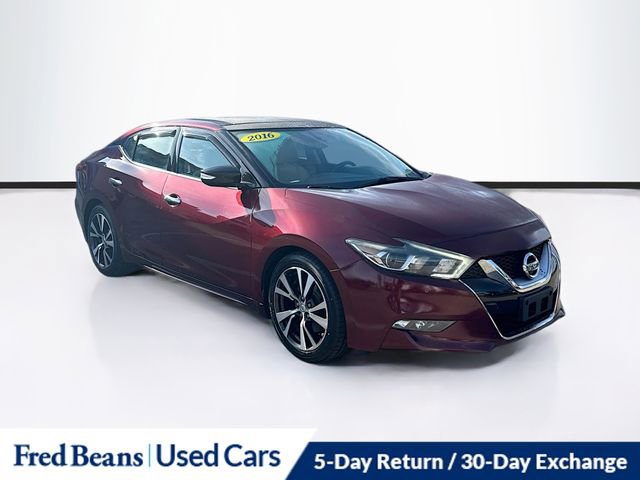 Used 2016 Nissan Maxima 3.5 SL w/ Interior Lighting Package
