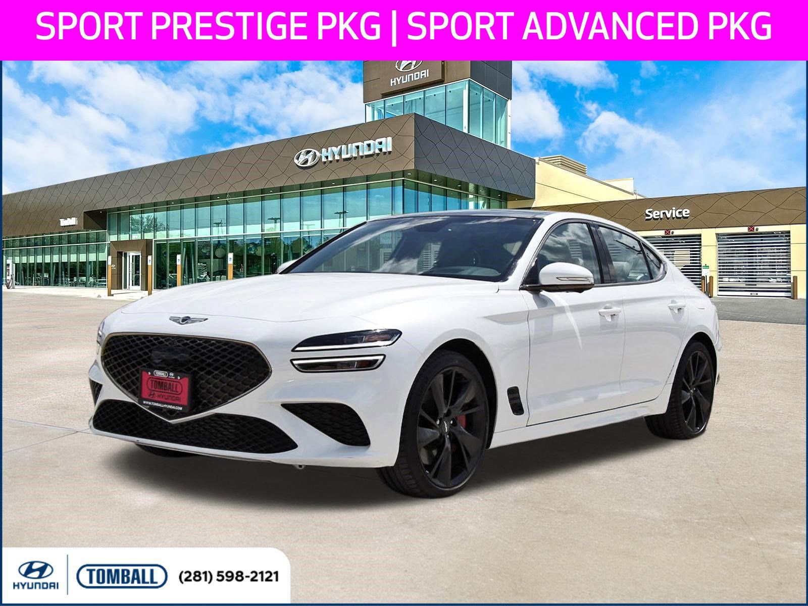 Used 2023 Genesis G70 3.3T w/ Sport Prestige Package