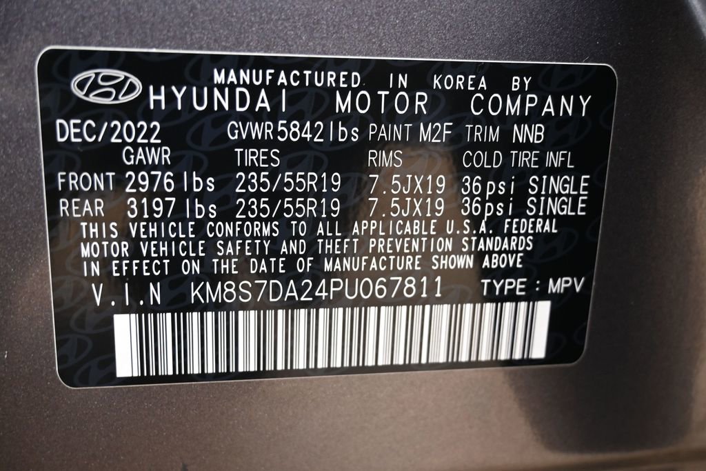 Used 2023 Hyundai Santa Fe Limited AWD/4WD image 44
