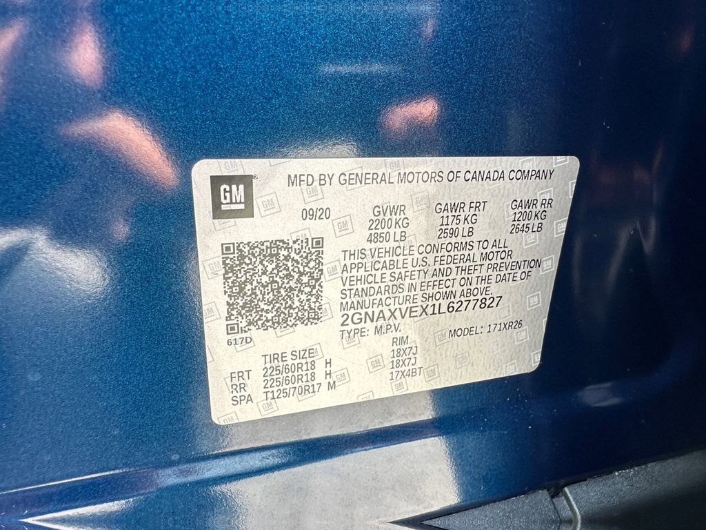 Used 2020 Chevrolet Equinox LT image 17