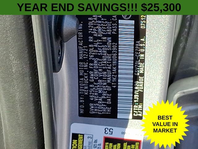 Used 2022 Toyota Camry XSE image 31