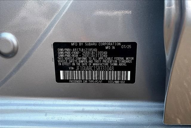 New 2025 Subaru Impreza 2.0i image 14