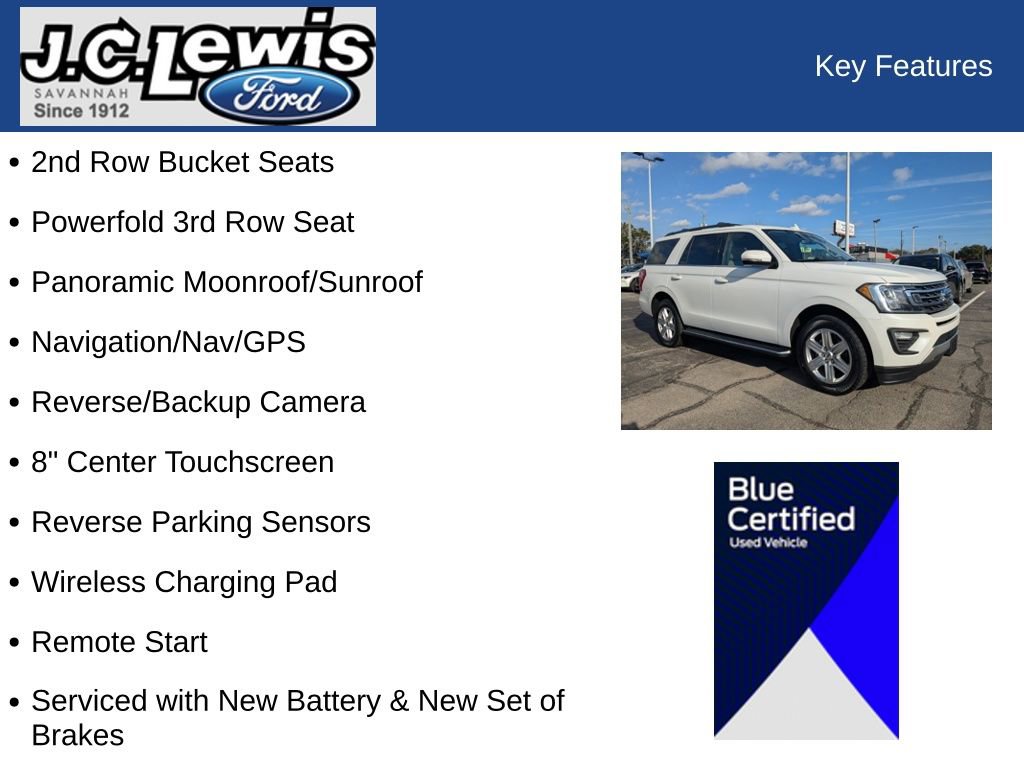 Certified 2020 Ford Expedition XLT w/ Equipment Group 202A image 31