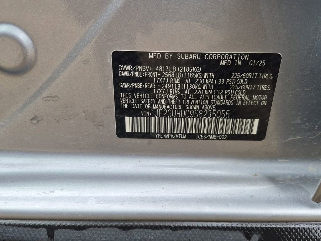 Used 2025 Subaru Crosstrek 2.0i Premium AWD/4WD image 8