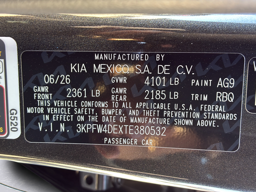 New 2026 Kia K4 EX w/ GT-Line Sunroof Package FWD image 39