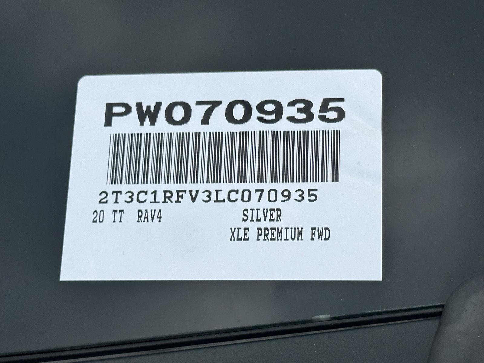 Certified 2020 Toyota RAV4 XLE Premium FWD image 14