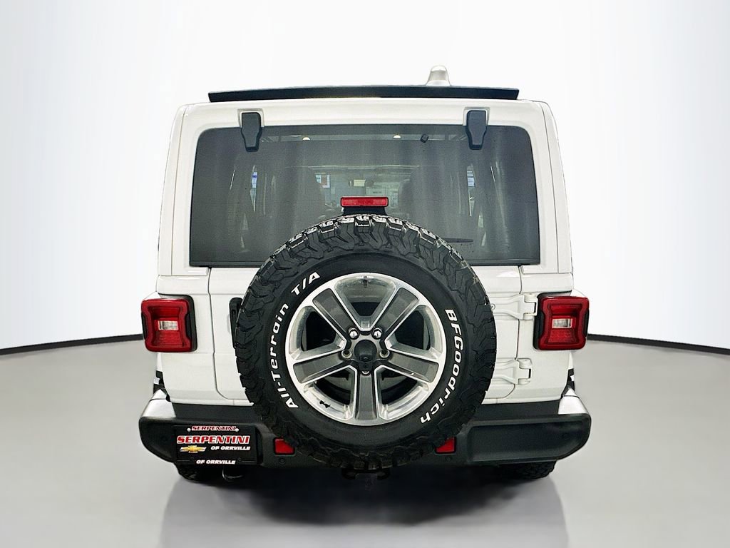 Used 2021 Jeep Wrangler Unlimited Sahara w/ Uconnect 4C Nav & Sound Group image 7