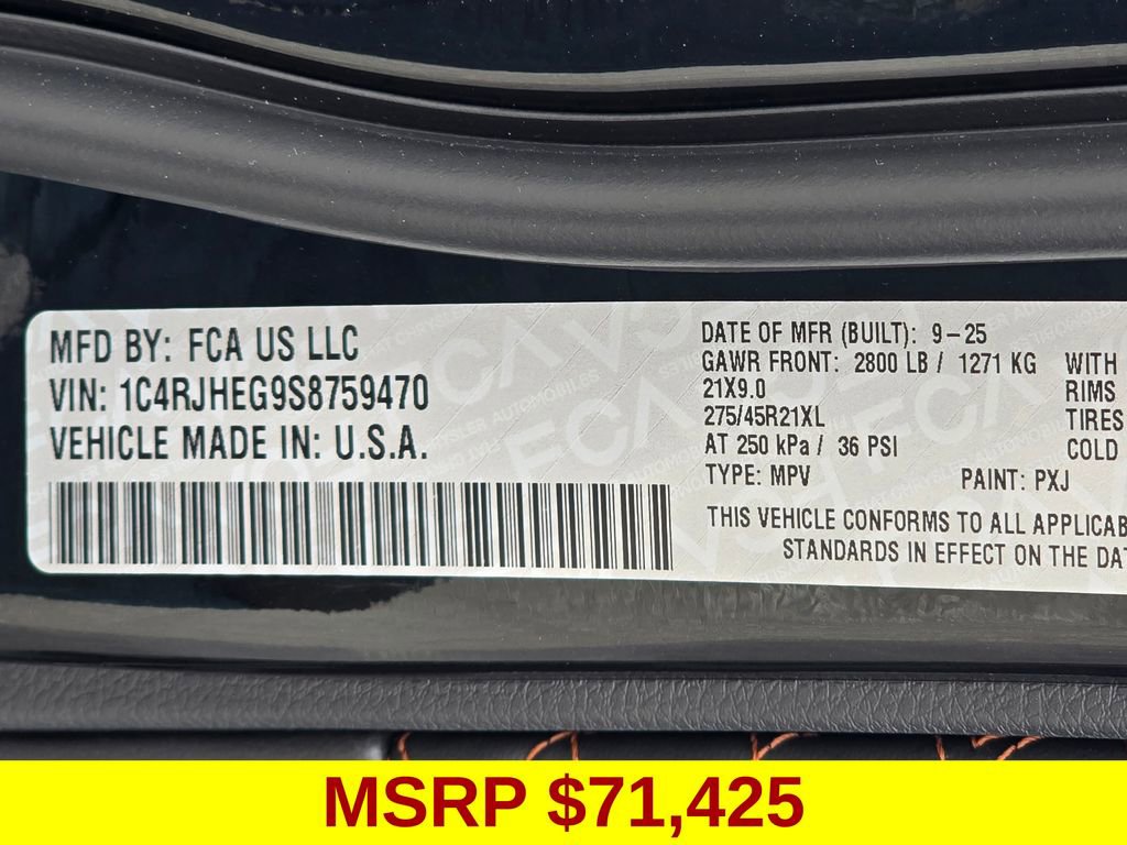 New 2025 Jeep Grand Cherokee Summit image 46