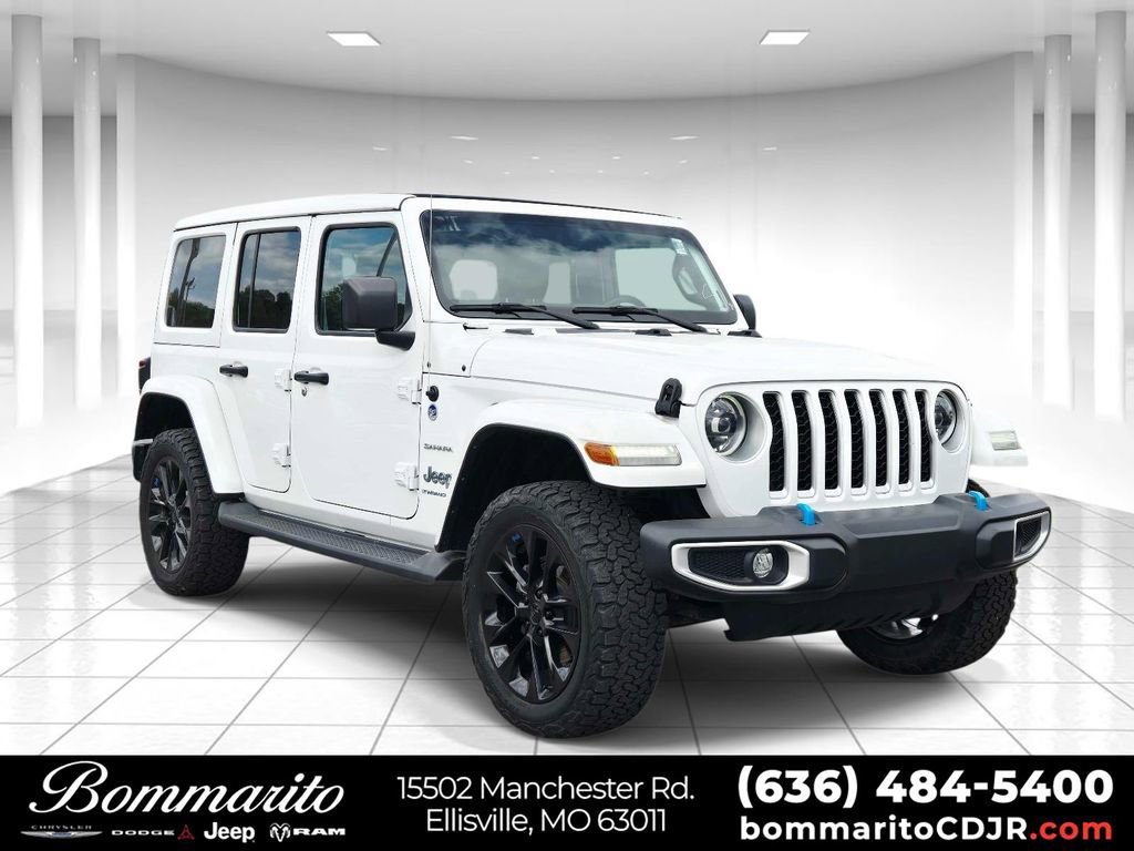 Used 2023 Jeep Wrangler Unlimited Sahara w/ Cold Weather Group AWD/4WD image 1
