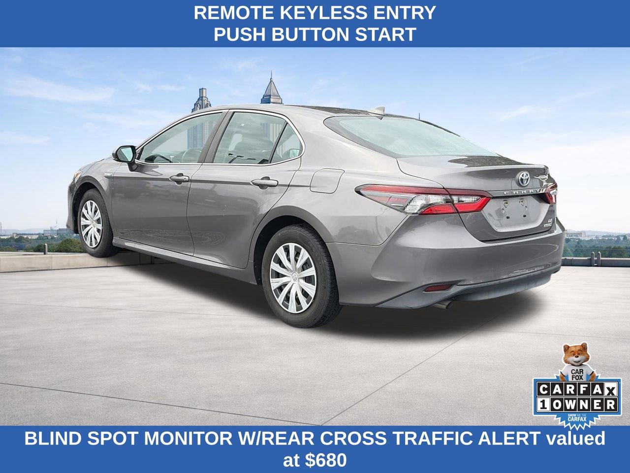 Used 2021 Toyota Camry LE w/ Audio Upgrade Package FWD image 3