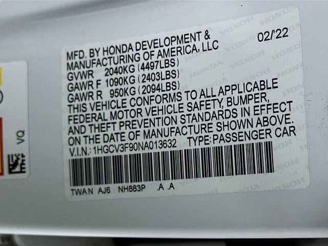 Used 2022 Honda Accord Touring image 36