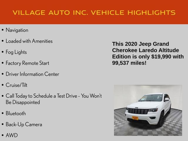 Used 2020 Jeep Grand Cherokee Altitude image 14