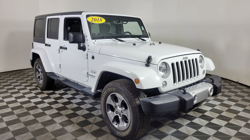 Used 2018 Jeep Wrangler Unlimited Sahara image 1