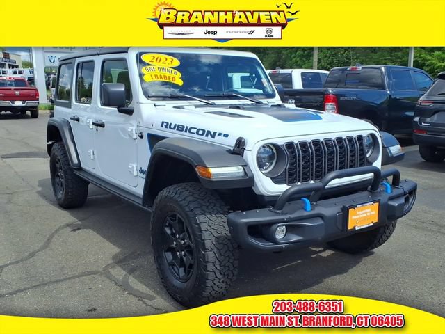 Used 2023 Jeep Wrangler Unlimited Rubicon 4xe AWD/4WD image 1
