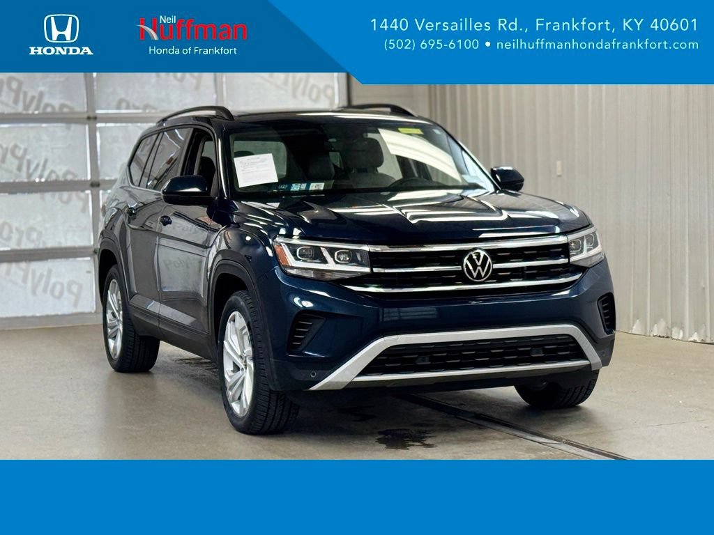 Used 2022 Volkswagen Atlas SE AWD/4WD image 1