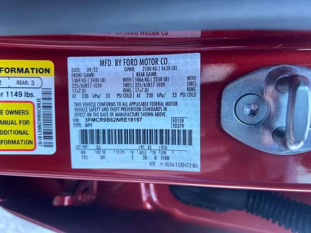 Used 2022 Ford Bronco Sport Big Bend image 30