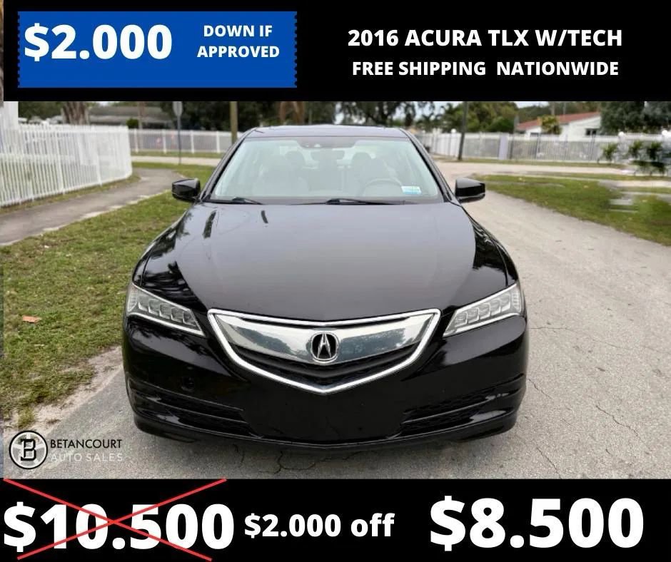 Used 2016 Acura TLX w/ Technology Package image 2