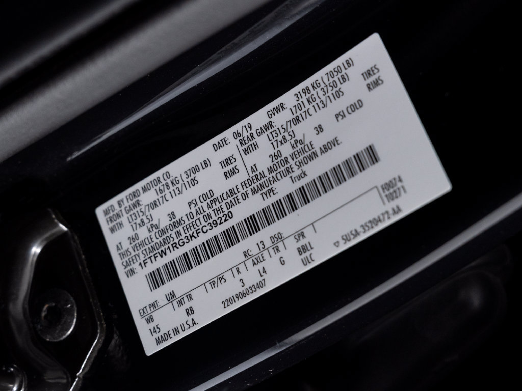Used 2019 Ford F150 Raptor w/ Equipment Group 802A Luxury AWD/4WD image 57