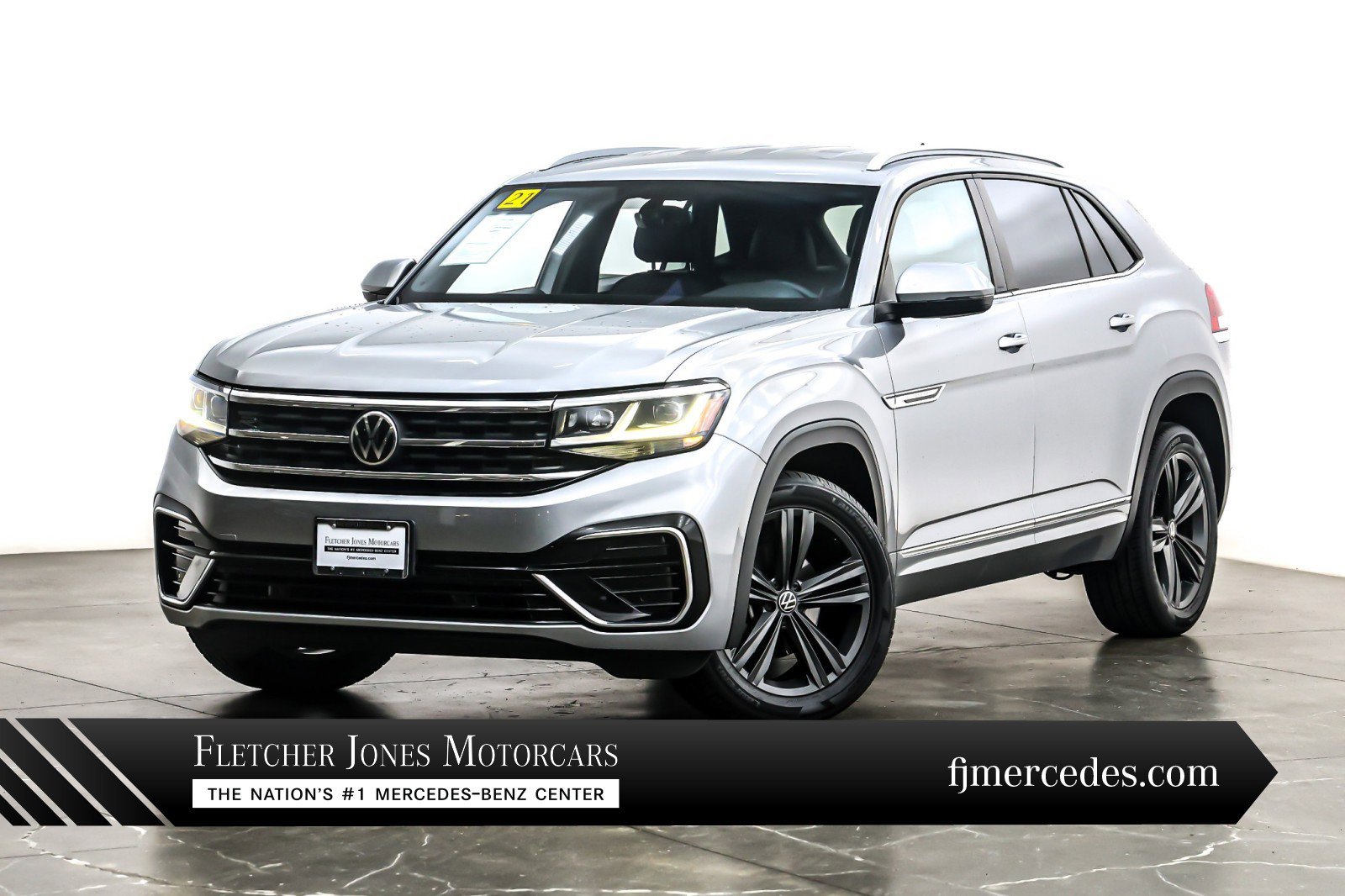 Used 2021 Volkswagen Atlas Cross Sport SE w/ V6 Towing Package image 1