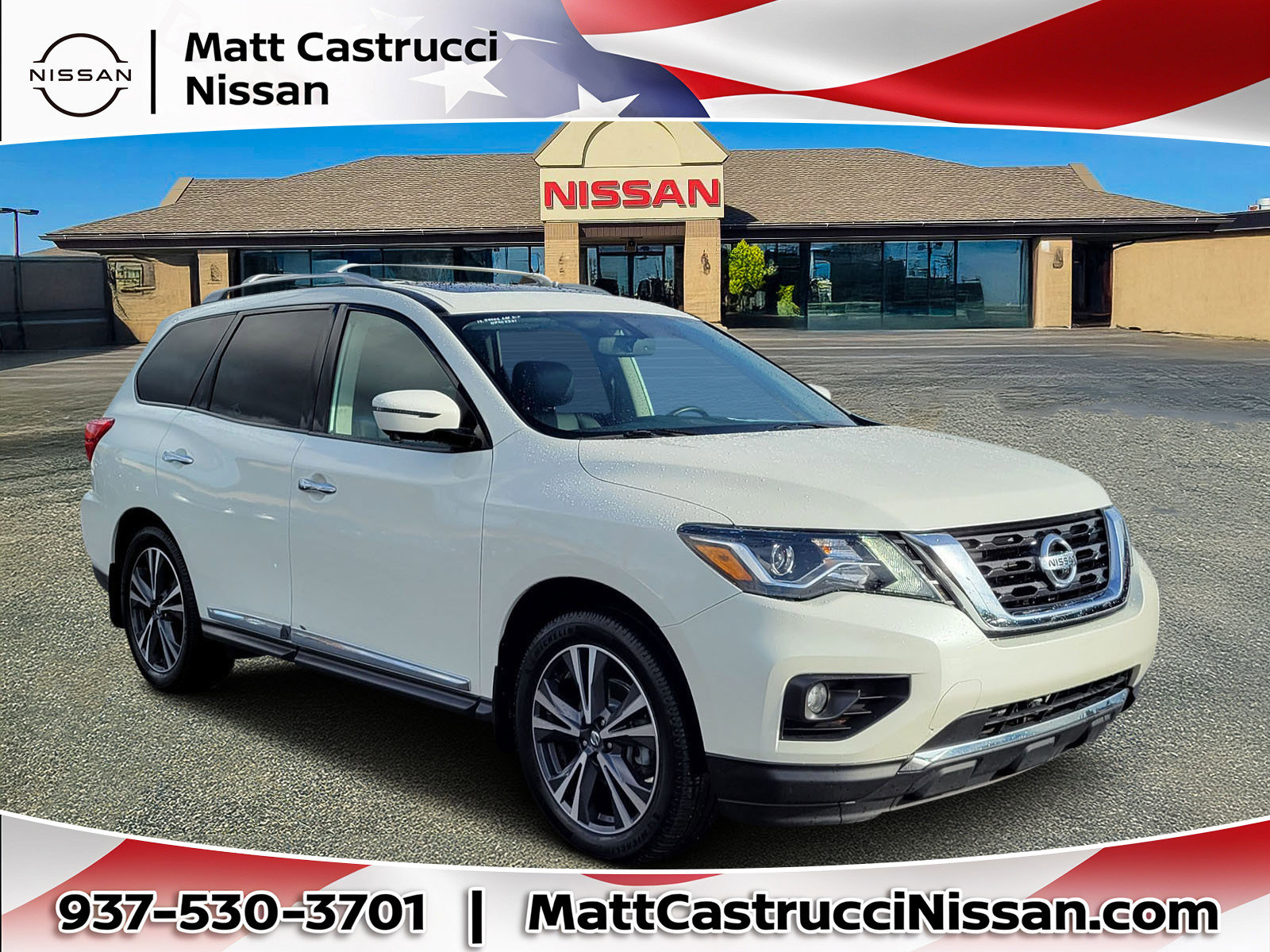 Used 2019 Nissan Pathfinder Platinum image 1