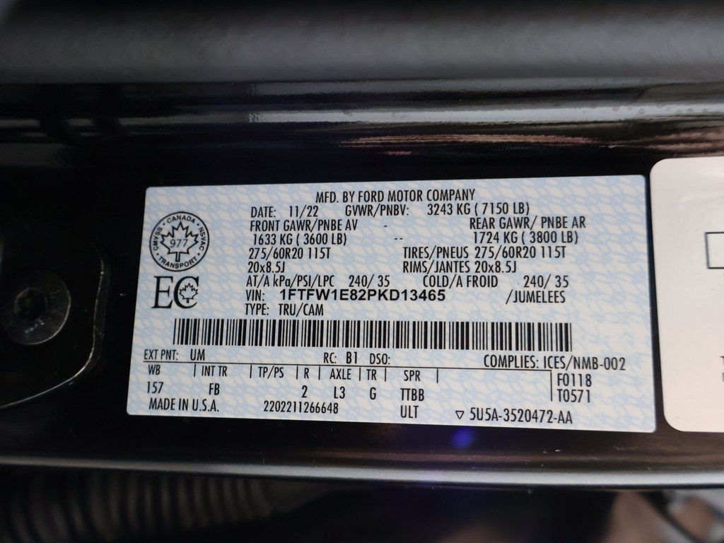Used 2023 Ford F150 XLT w/ Equipment Group 302A High AWD/4WD image 55