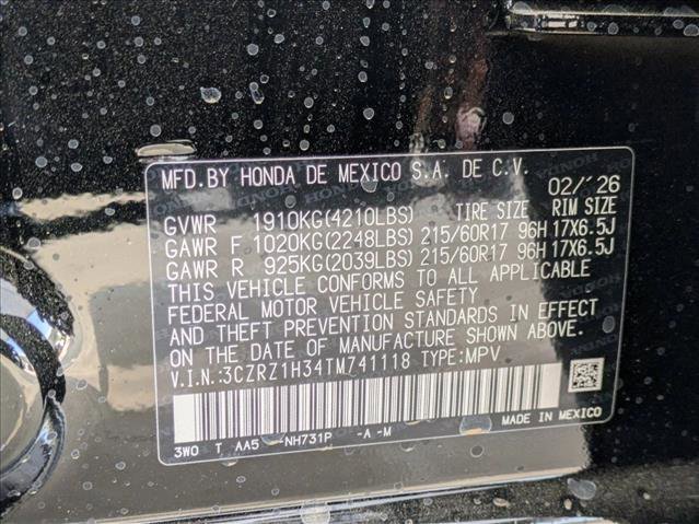 New 2026 Honda HR-V LX image 17