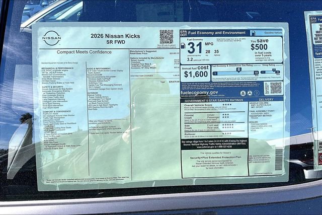 New 2026 Nissan Kicks SR image 13