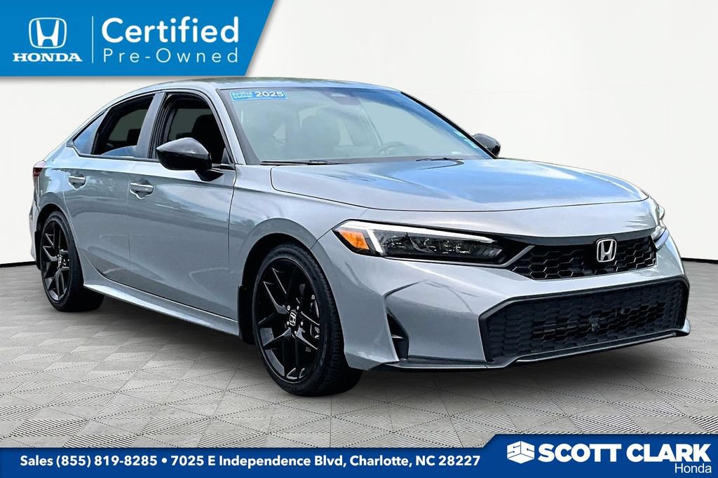 Certified 2025 Honda Civic Sport image 1