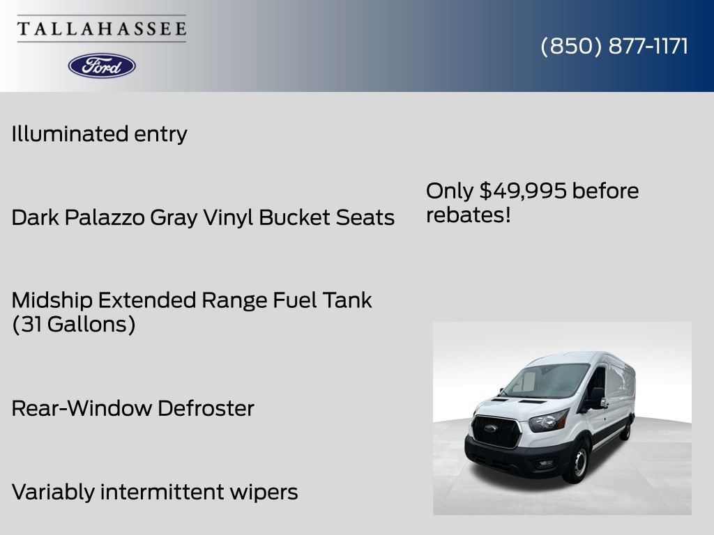 New 2025 Ford Transit 250 Base w/ Load Area Protection Package image 36