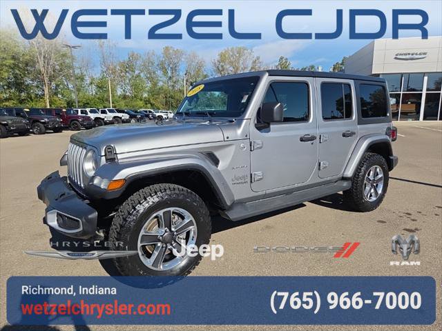 Certified 2018 Jeep Wrangler Unlimited Sahara image 3
