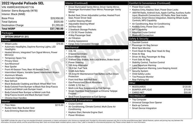 Used 2022 Hyundai Palisade SEL image 4