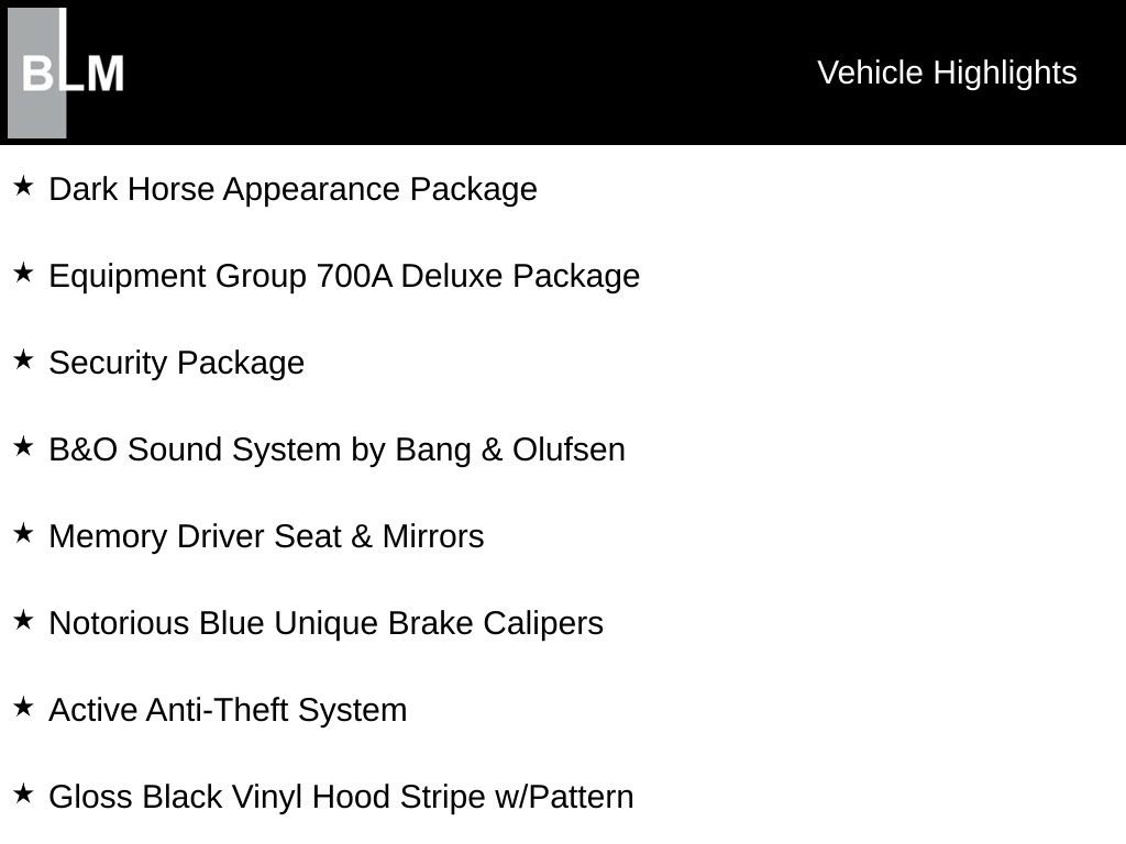 Used 2024 Ford Mustang Dark Horse RWD image 5