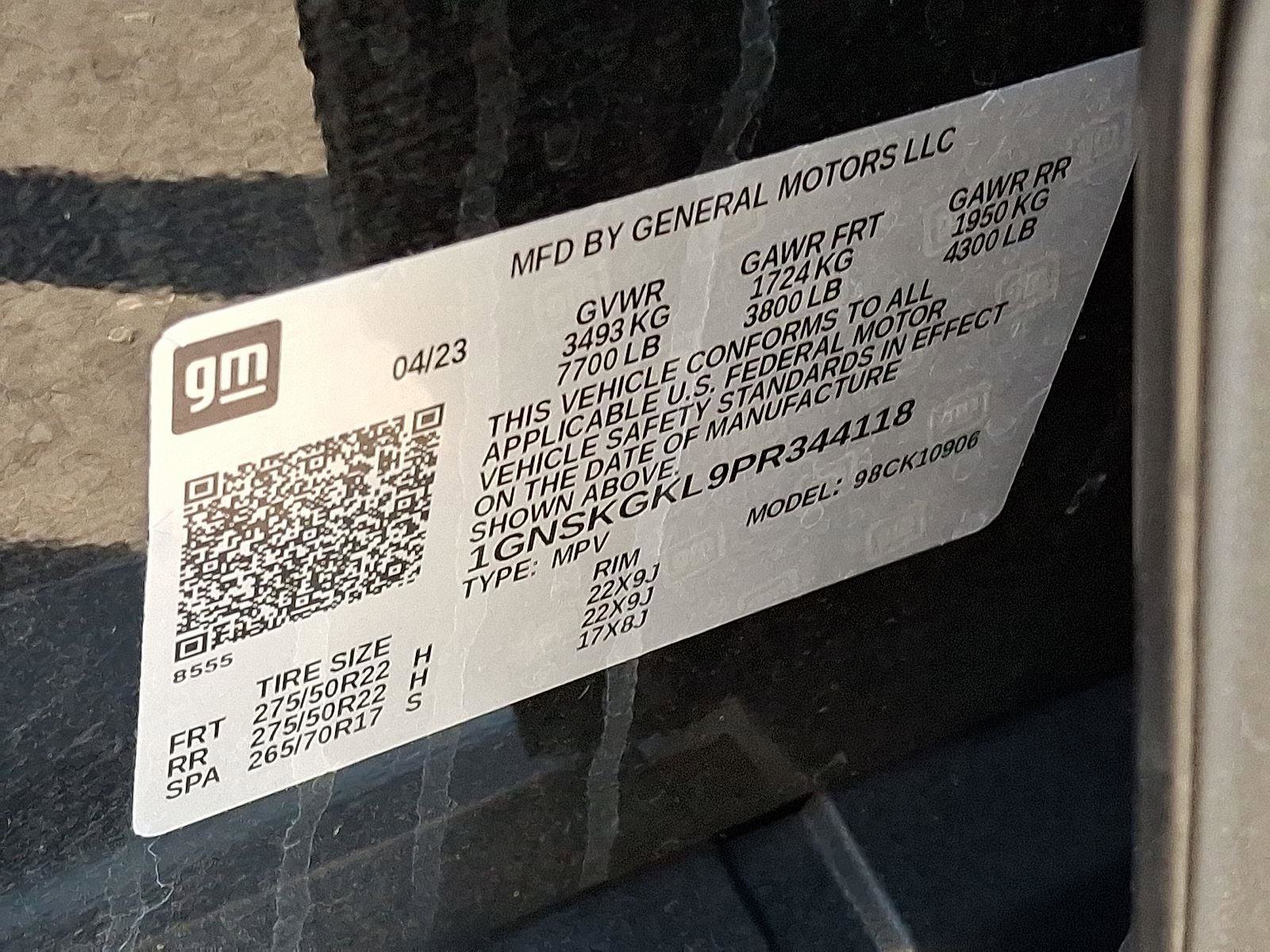 Used 2023 Chevrolet Suburban High Country image 59