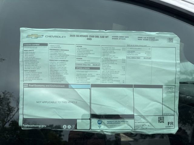 New 2025 Chevrolet Silverado 2500 W/T w/ WT Convenience Package image 21