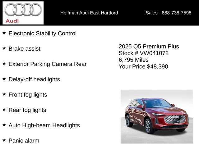 Certified 2025 Audi Q5 Premium w/ Premium Plus AWD/4WD image 30