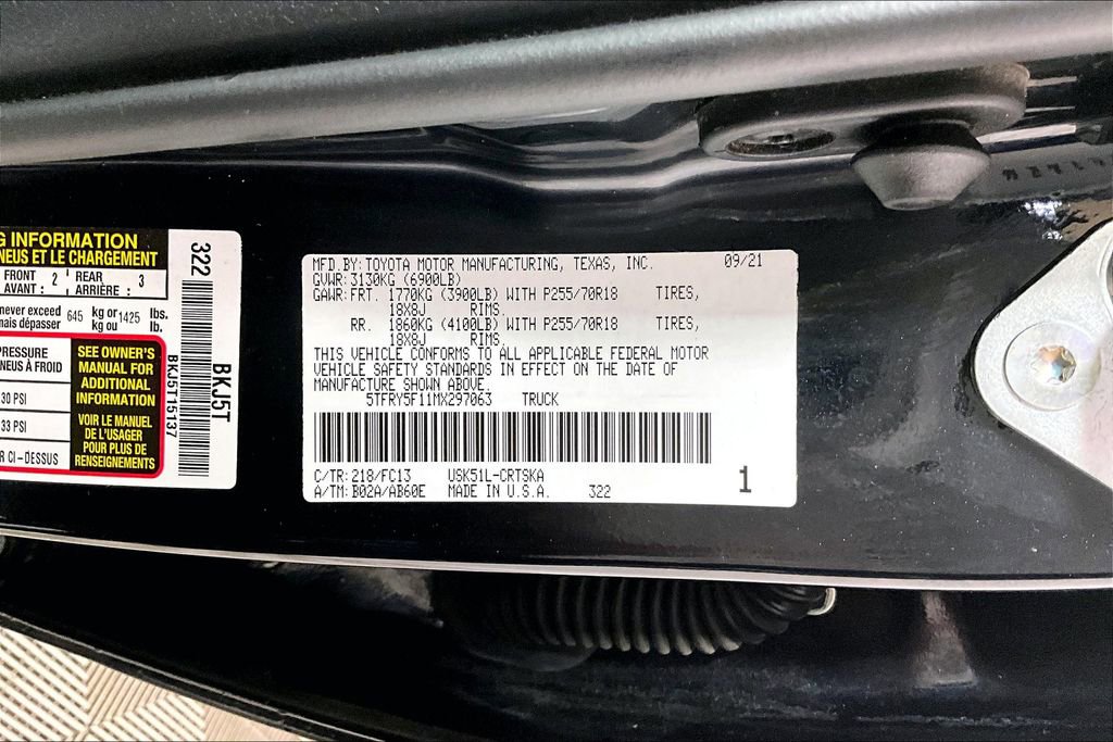 Used 2021 Toyota Tundra SR5 image 31
