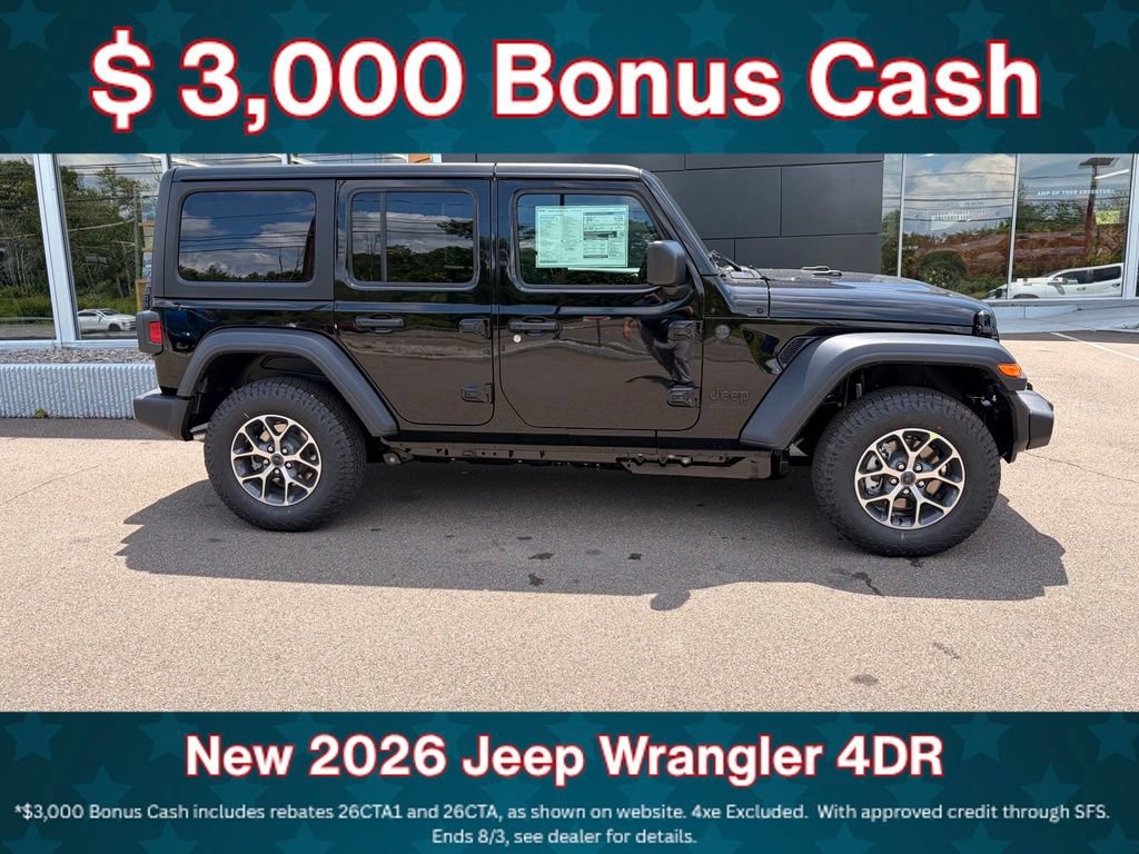 New 2026 Jeep Wrangler Unlimited Sport AWD/4WD image 4