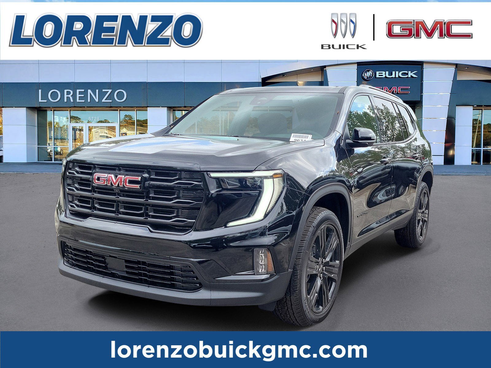 New 2026 GMC Acadia Elevation w/ Black Edition