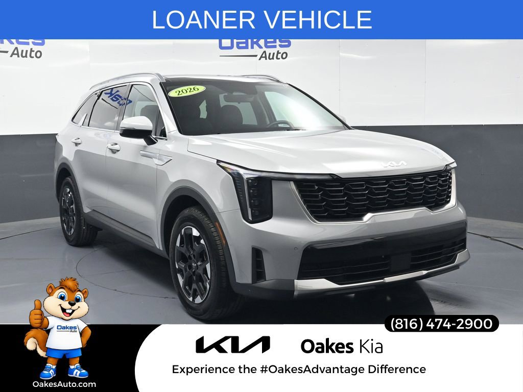 Certified 2026 Kia Sorento S w/ S Panoramic Sunroof Package