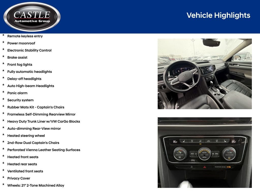 Used 2021 Volkswagen Atlas SEL Premium image 6