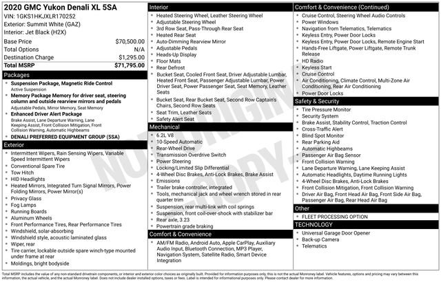 Used 2020 GMC Yukon XL Denali image 7