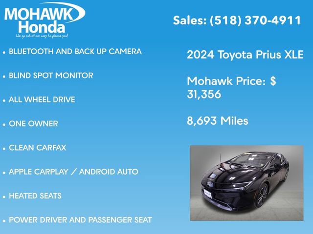 Used 2024 Toyota Prius XLE image 7