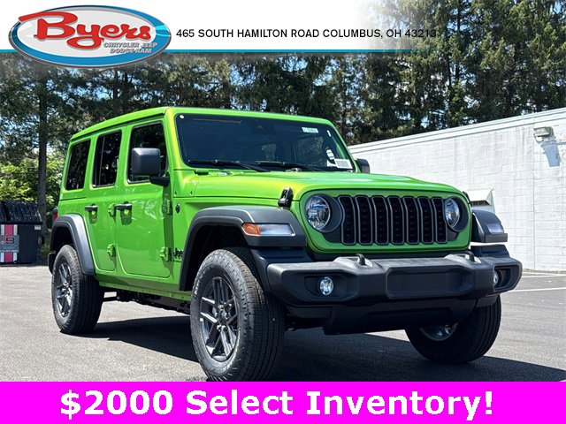 New 2025 Jeep Wrangler Sport S