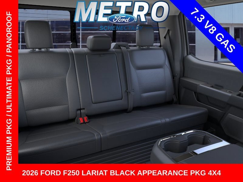 New 2026 Ford F250 Lariat w/ Black Appearance Package AWD/4WD image 11