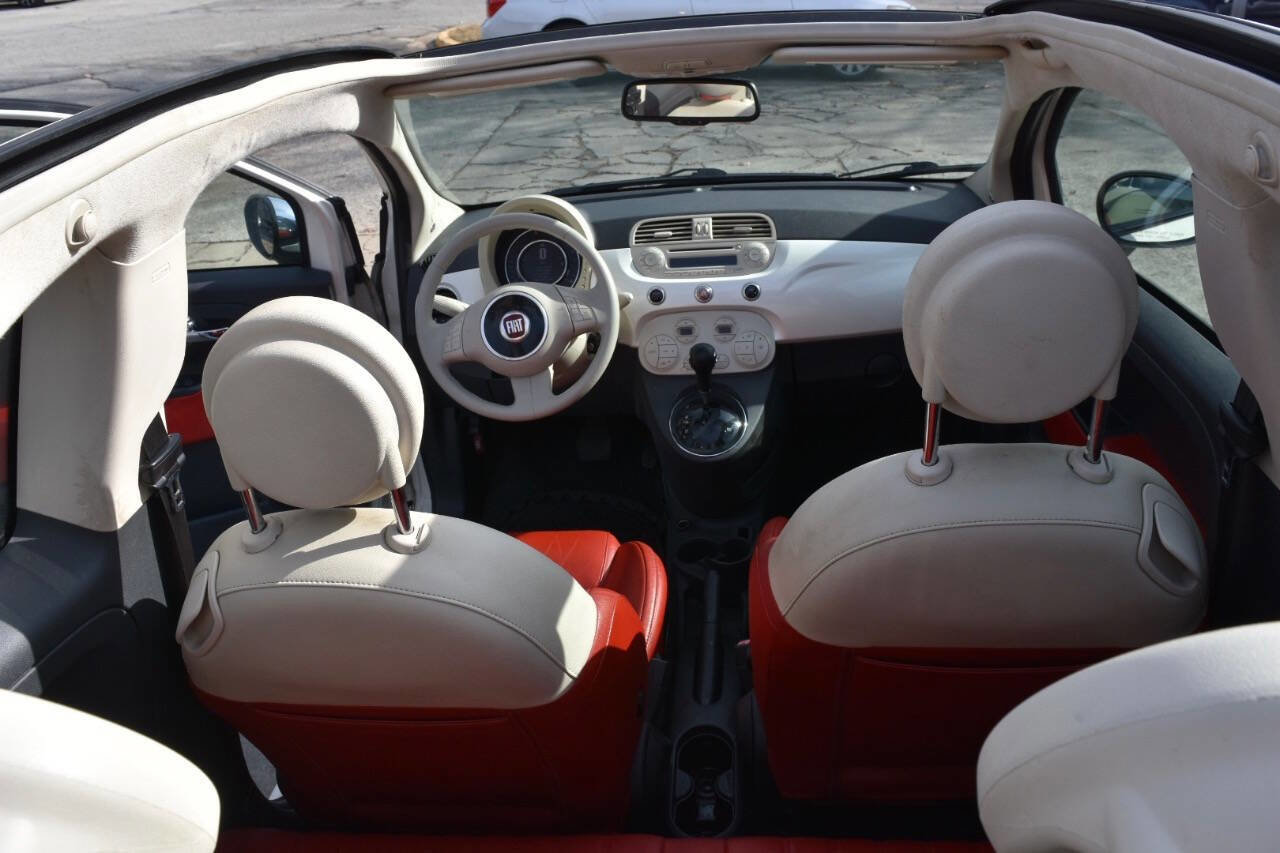 Used 2015 FIAT 500 Lounge w/ Luxury Leather Package image 38