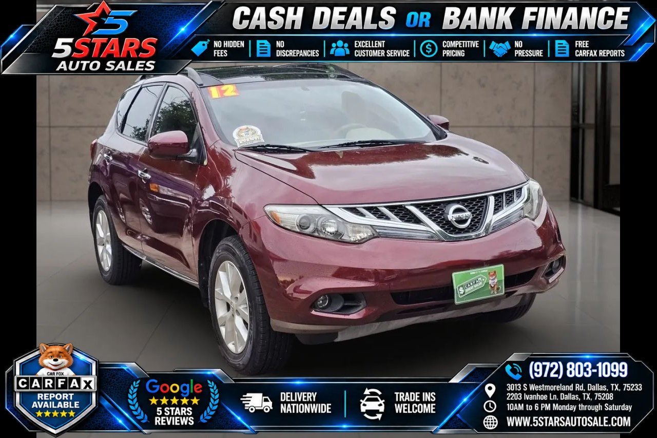 Used 2012 Nissan Murano SV