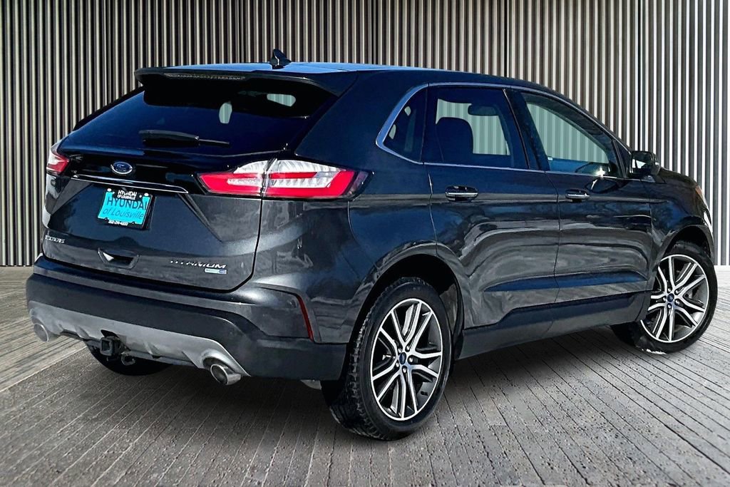 Used 2020 Ford Edge Titanium w/ Class II Trailer Tow Package image 14